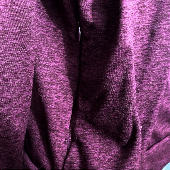 AVIA quarter zip collar color blocked medium weight sweat shirt thumb holes XL - Picture 4 of 9